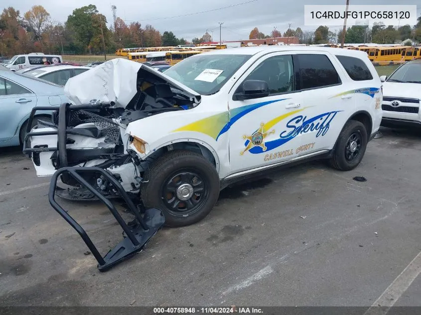 2023 Dodge Durango Pursuit Awd VIN: 1C4RDJFG1PC658120 Lot: 40758948