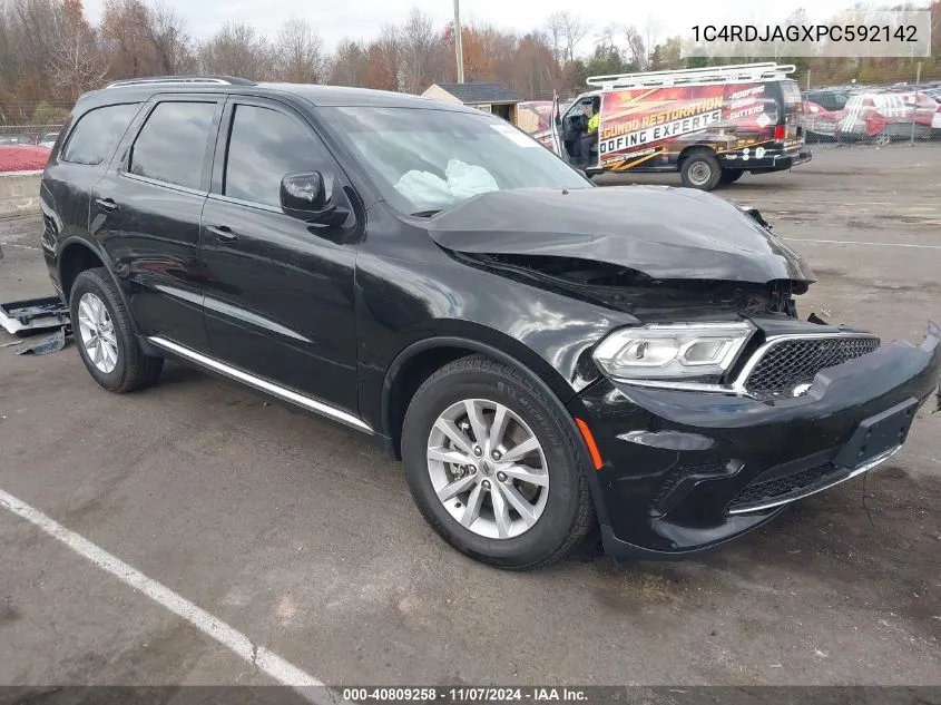 2023 Dodge Durango Sxt Launch Edition Awd VIN: 1C4RDJAGXPC592142 Lot: 40809258