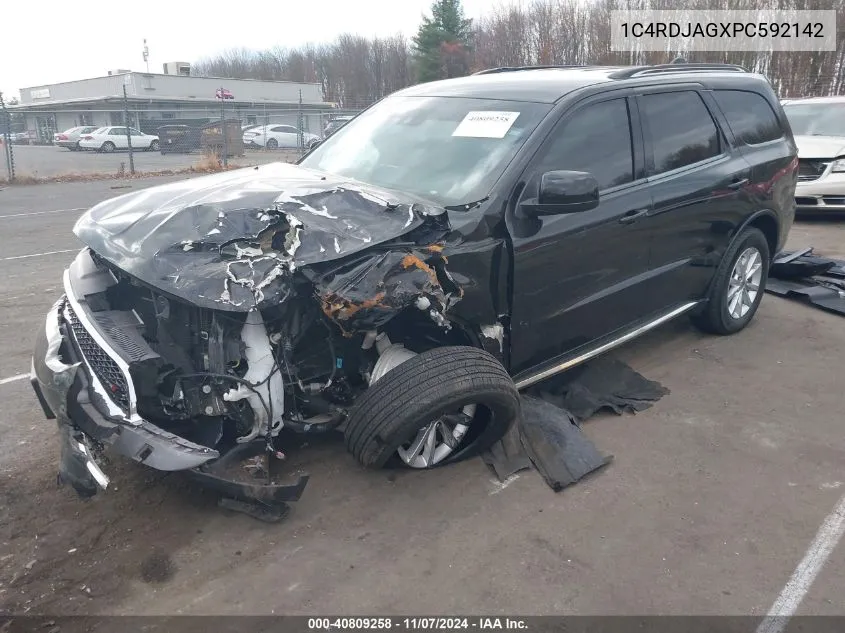 2023 Dodge Durango Sxt Launch Edition Awd VIN: 1C4RDJAGXPC592142 Lot: 40809258