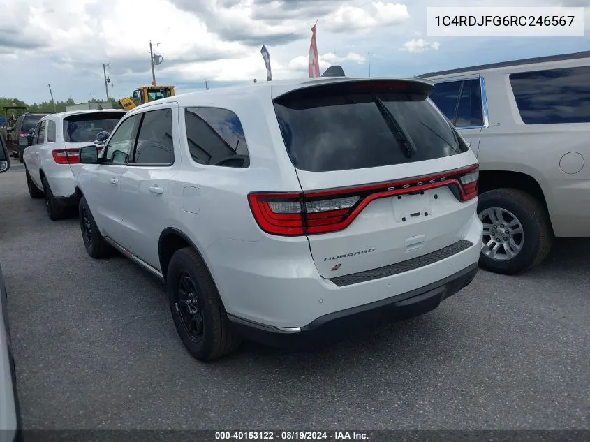 1C4RDJFG6RC246567 2024 Dodge Durango Pursuit Awd