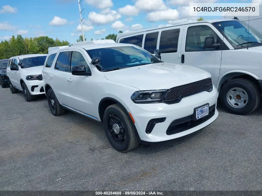 1C4RDJFG6RC246570 2024 Dodge Durango Pursuit Awd