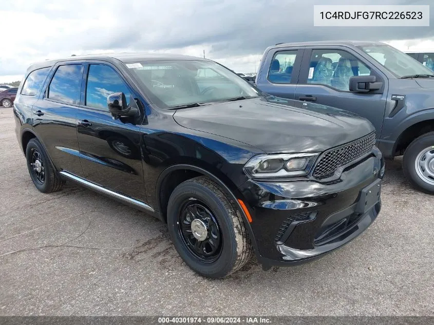 2024 Dodge Durango Pursuit Awd VIN: 1C4RDJFG7RC226523 Lot: 40301974