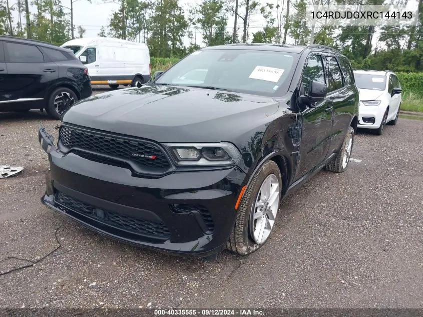 1C4RDJDGXRC144143 2024 Dodge Durango Gt