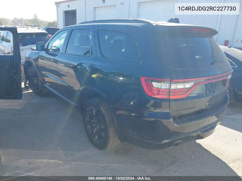 1C4RDJDG2RC227730 2024 Dodge Durango Gt