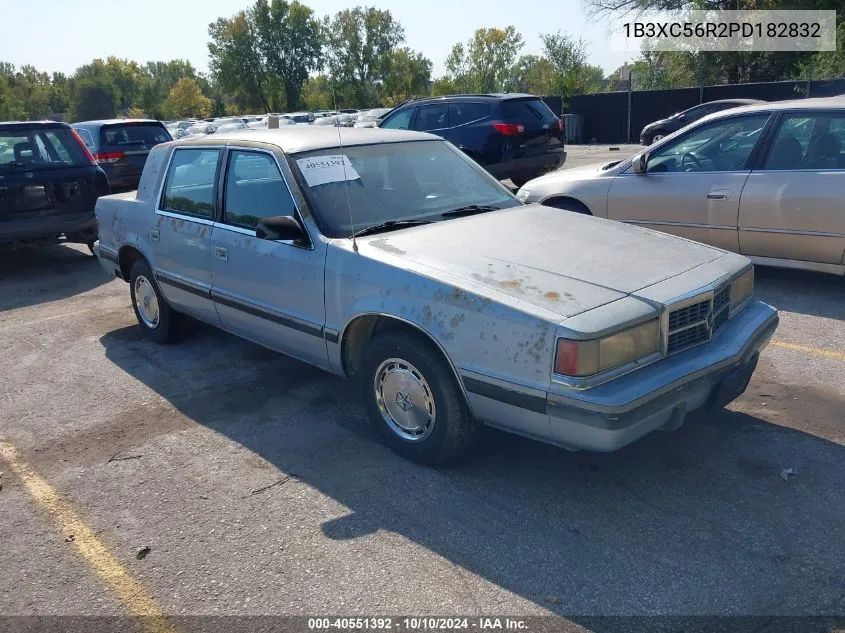 1993 Dodge Dynasty Le VIN: 1B3XC56R2PD182832 Lot: 40551392