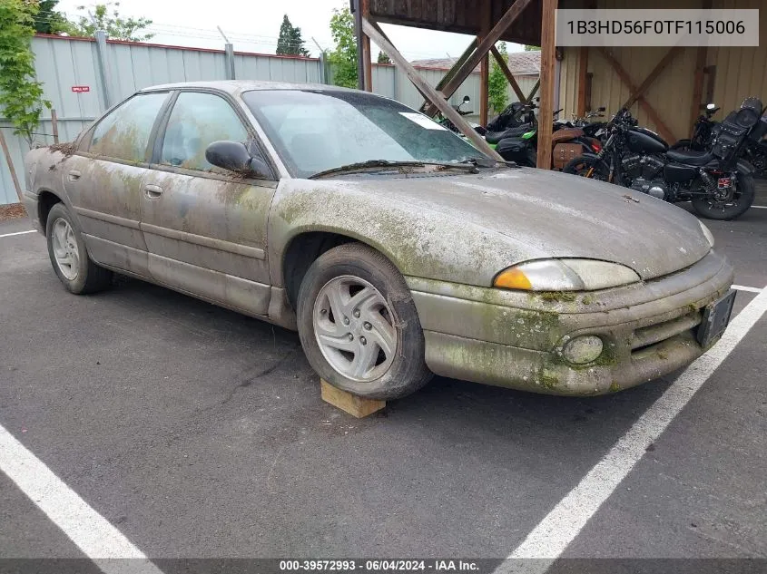 1996 Dodge Intrepid Es VIN: 1B3HD56F0TF115006 Lot: 39572993