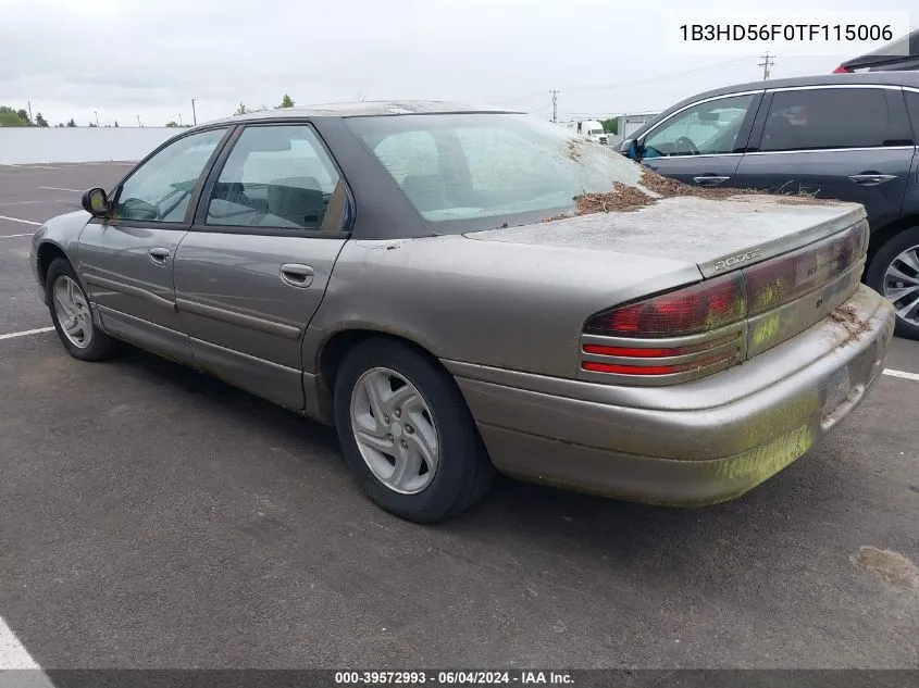 1996 Dodge Intrepid Es VIN: 1B3HD56F0TF115006 Lot: 39572993