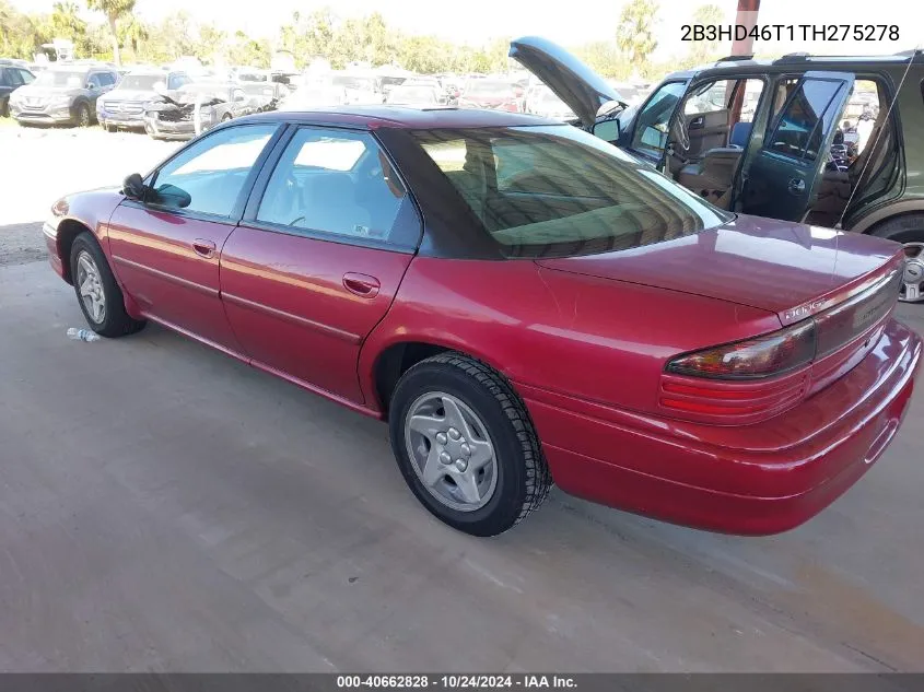 1996 Dodge Intrepid VIN: 2B3HD46T1TH275278 Lot: 40662828