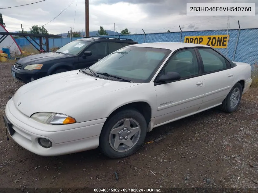 2B3HD46F6VH540760 1997 Dodge Intrepid