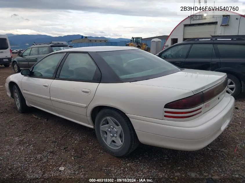 2B3HD46F6VH540760 1997 Dodge Intrepid