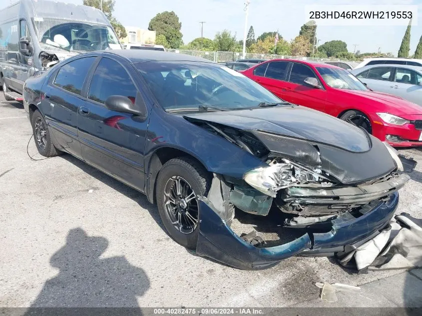 2B3HD46R2WH219553 1998 Dodge Intrepid