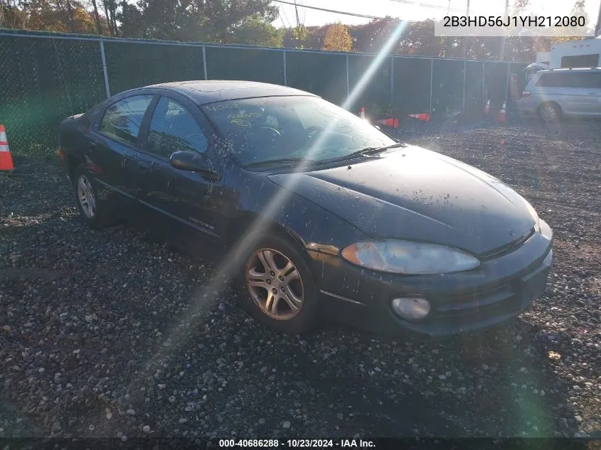 2000 Dodge Intrepid Es VIN: 2B3HD56J1YH212080 Lot: 40686288