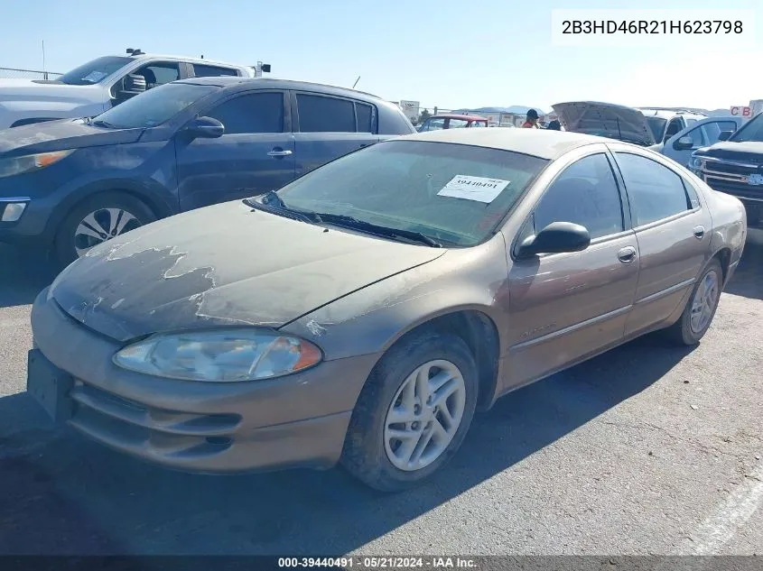 2001 Dodge Intrepid Se VIN: 2B3HD46R21H623798 Lot: 39440491