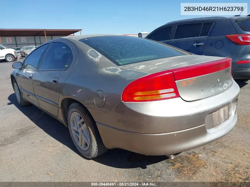 2001 Dodge Intrepid Se VIN: 2B3HD46R21H623798 Lot: 39440491