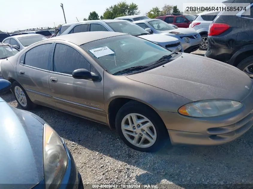 2001 Dodge Intrepid Se VIN: 2B3HD46R41H585474 Lot: 40609743