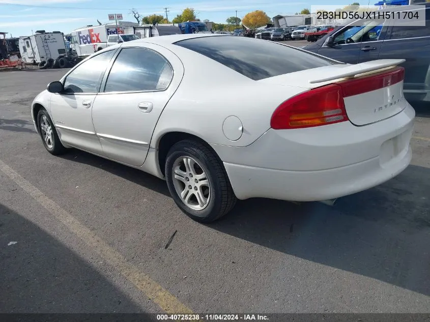 2001 Dodge Intrepid Es VIN: 2B3HD56JX1H511704 Lot: 40725238