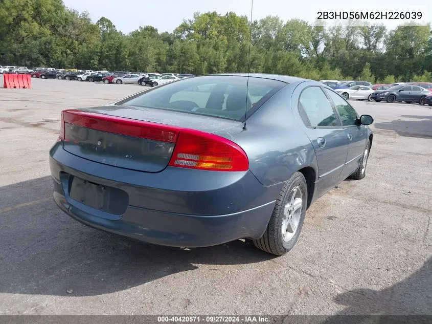 2002 Dodge Intrepid Es VIN: 2B3HD56M62H226039 Lot: 40420571