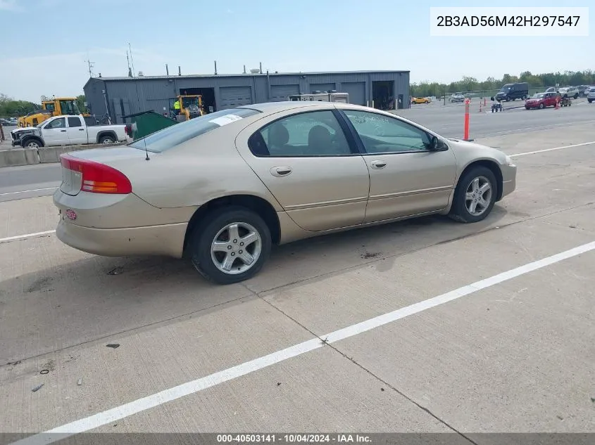 2002 Dodge Intrepid Es/Sxt VIN: 2B3AD56M42H297547 Lot: 40503141