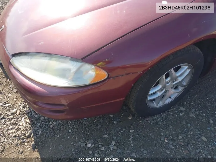 2B3HD46R02H101298 2002 Dodge Intrepid Se