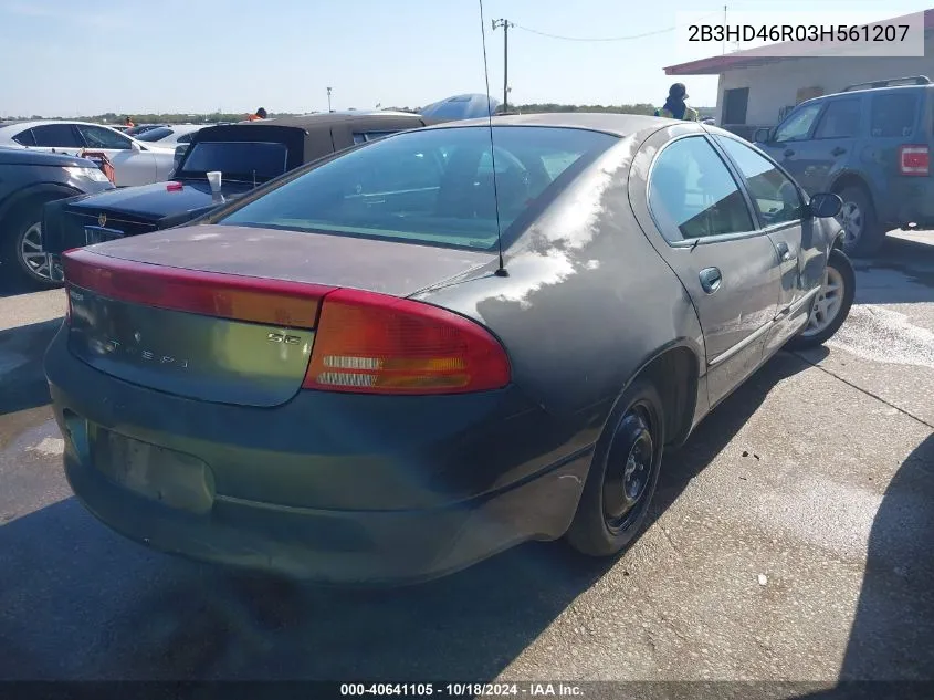 2B3HD46R03H561207 2003 Dodge Intrepid Se