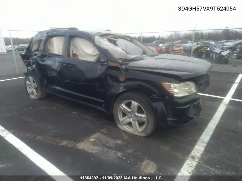 3D4GH57VX9T524054 2009 Dodge Journey Sxt