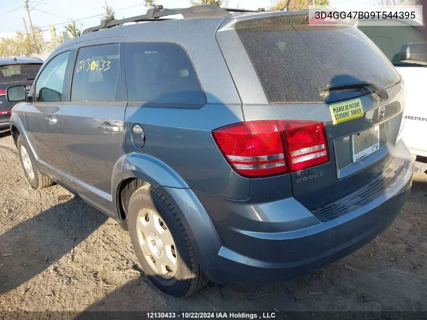 3D4GG47B09T544395 2009 Dodge Journey Se