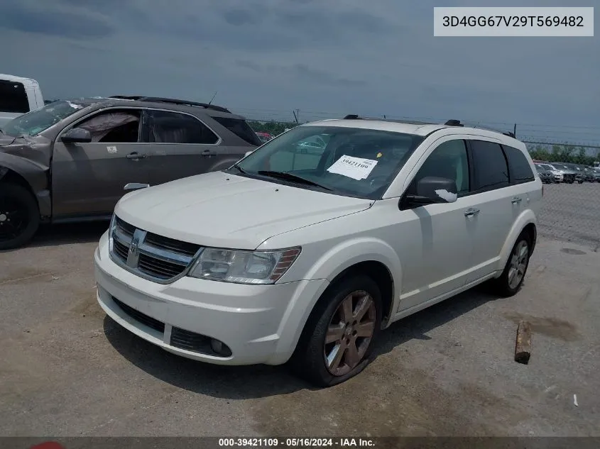 2009 Dodge Journey R/T VIN: 3D4GG67V29T569482 Lot: 39421109