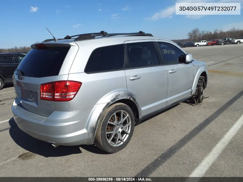 2009 Dodge Journey Sxt VIN: 3D4GG57V49T232077 Lot: 39936210