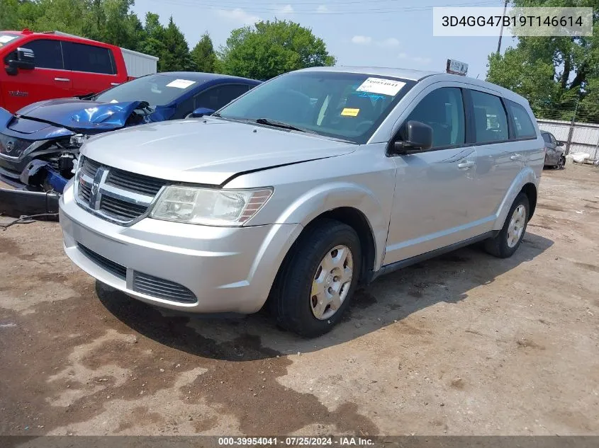 2009 Dodge Journey Se VIN: 3D4GG47B19T146614 Lot: 39954041