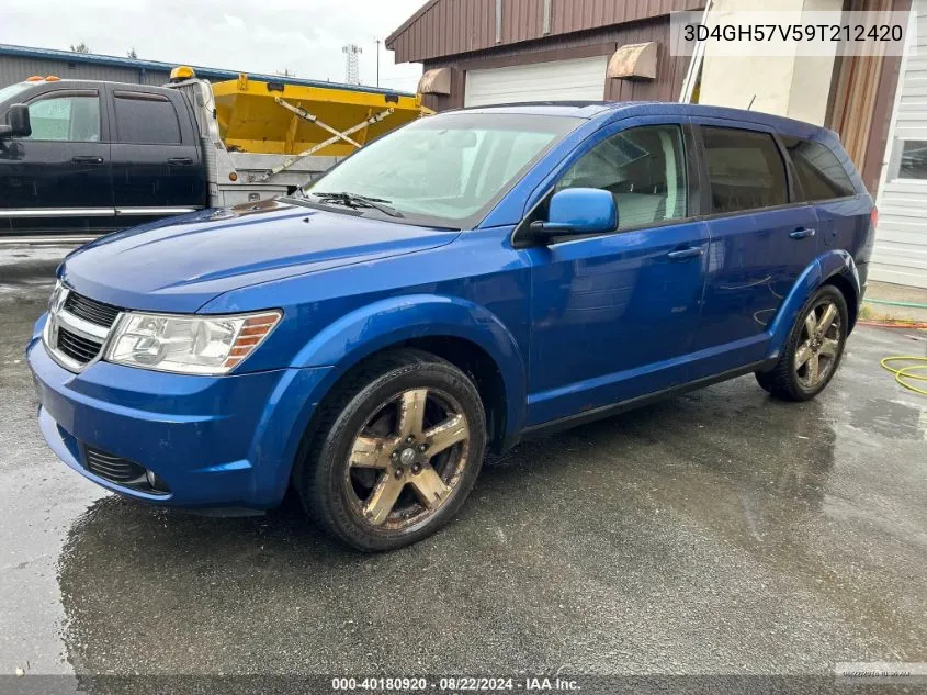 2009 Dodge Journey Sxt VIN: 3D4GH57V59T212420 Lot: 40180920