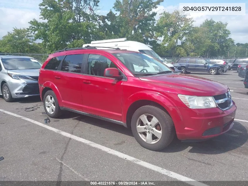 2009 Dodge Journey Sxt VIN: 3D4GG57V29T241828 Lot: 40221576