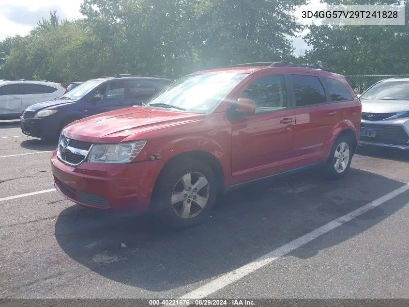 2009 Dodge Journey Sxt VIN: 3D4GG57V29T241828 Lot: 40221576