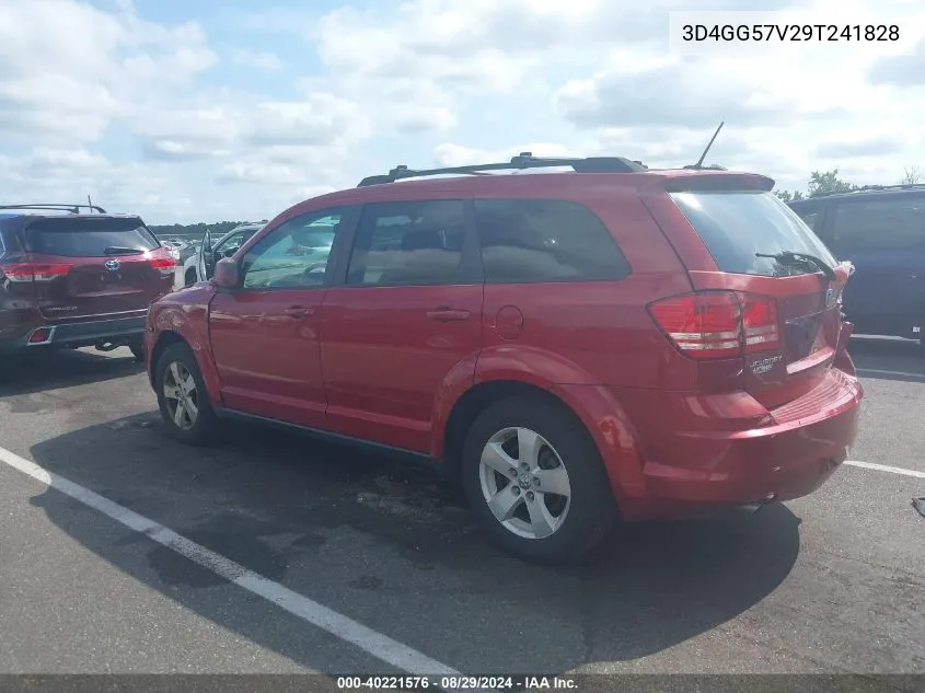 2009 Dodge Journey Sxt VIN: 3D4GG57V29T241828 Lot: 40221576