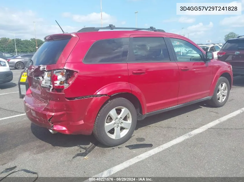 2009 Dodge Journey Sxt VIN: 3D4GG57V29T241828 Lot: 40221576