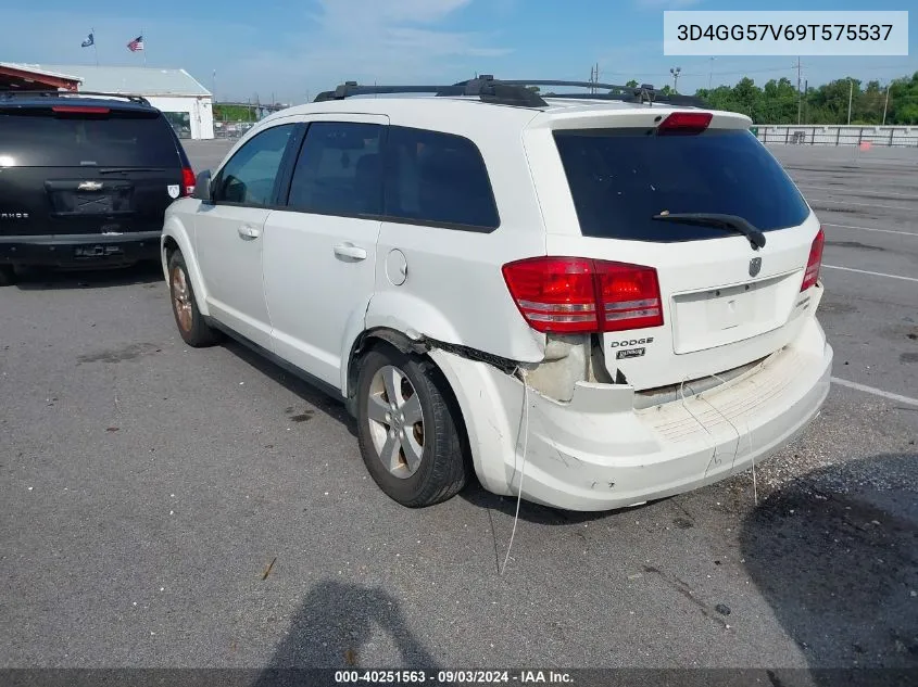 2009 Dodge Journey Sxt VIN: 3D4GG57V69T575537 Lot: 40251563