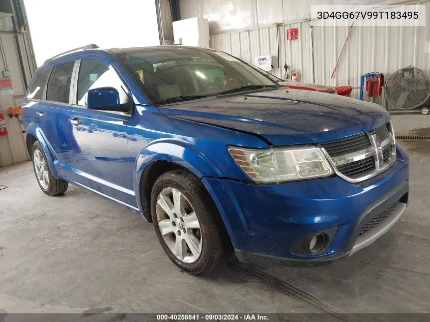 2009 Dodge Journey R/T VIN: 3D4GG67V99T183495 Lot: 40258841