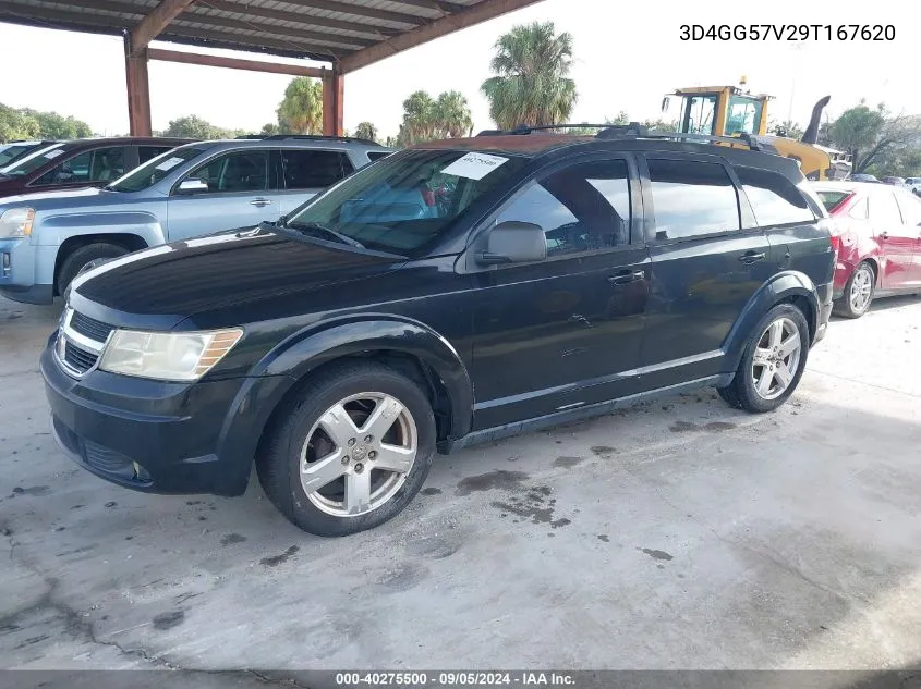 2009 Dodge Journey Sxt VIN: 3D4GG57V29T167620 Lot: 40275500