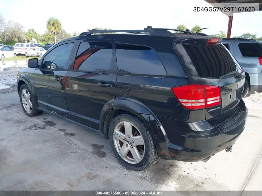 2009 Dodge Journey Sxt VIN: 3D4GG57V29T167620 Lot: 40275500