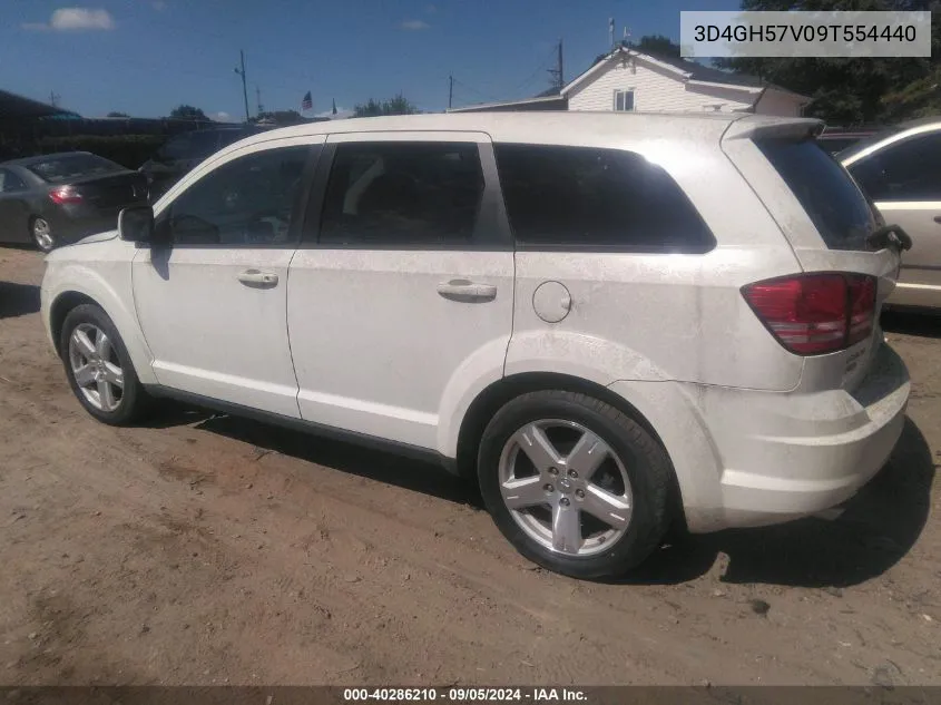 2009 Dodge Journey Sxt VIN: 3D4GH57V09T554440 Lot: 40286210