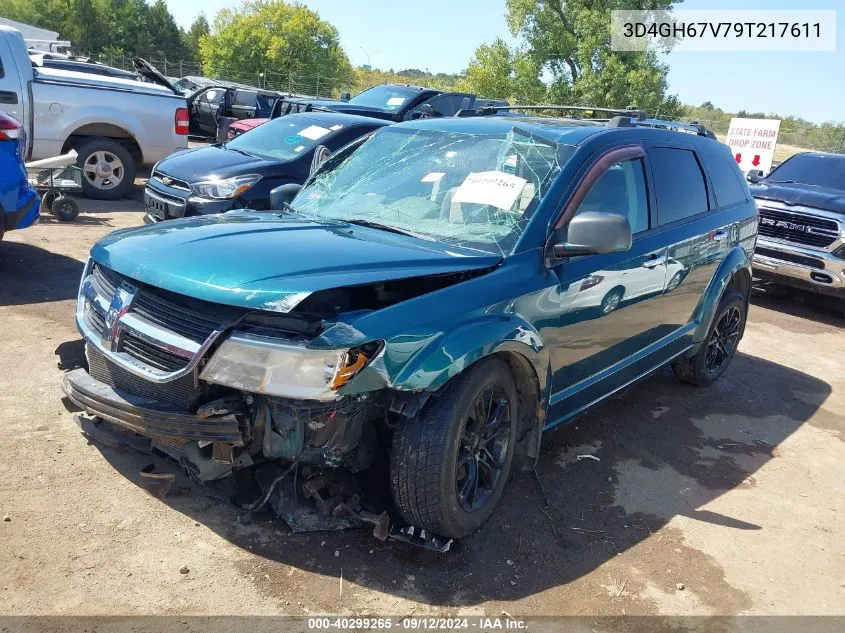 2009 Dodge Journey R/T VIN: 3D4GH67V79T217611 Lot: 40299265