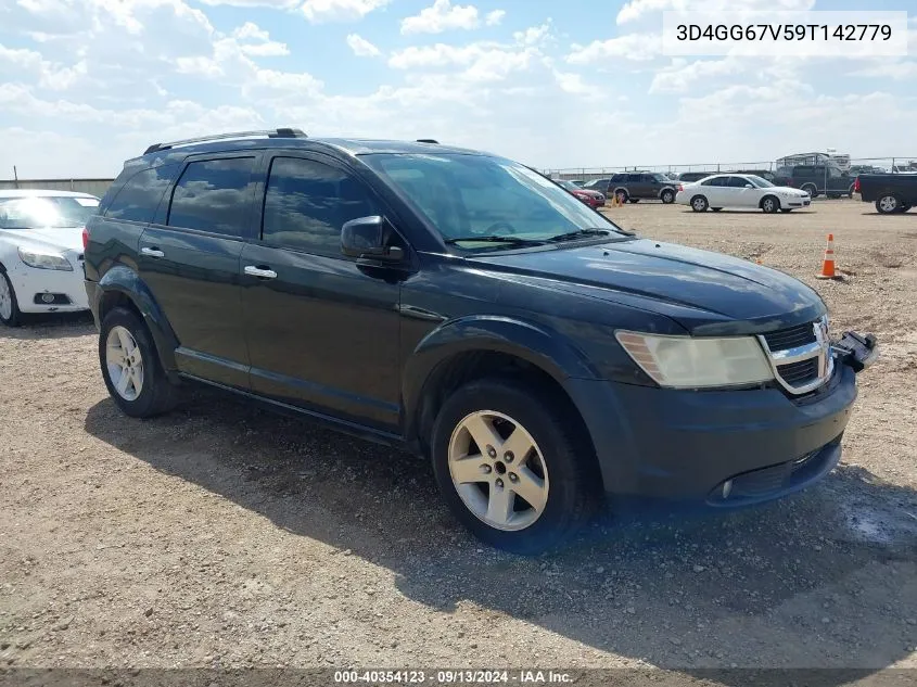 2009 Dodge Journey R/T VIN: 3D4GG67V59T142779 Lot: 40354123