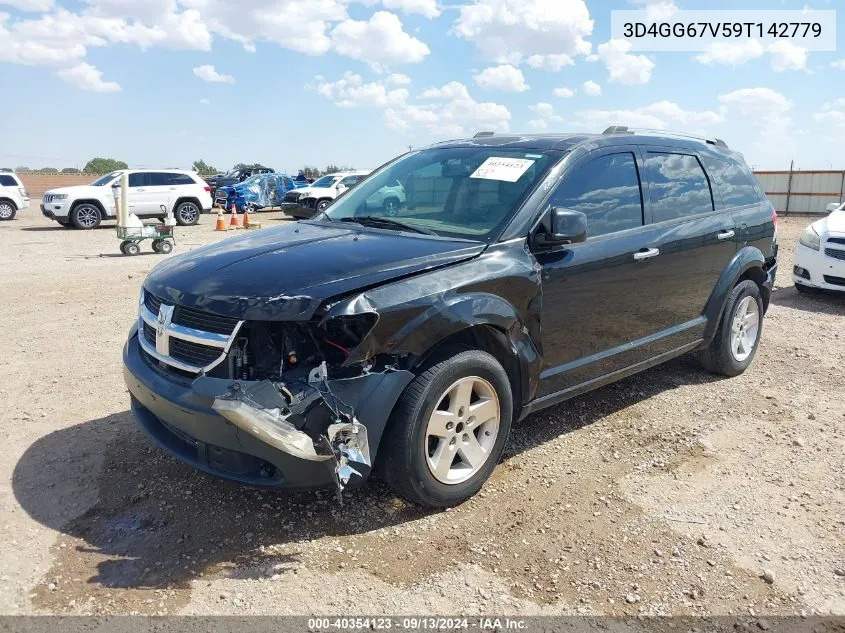 2009 Dodge Journey R/T VIN: 3D4GG67V59T142779 Lot: 40354123