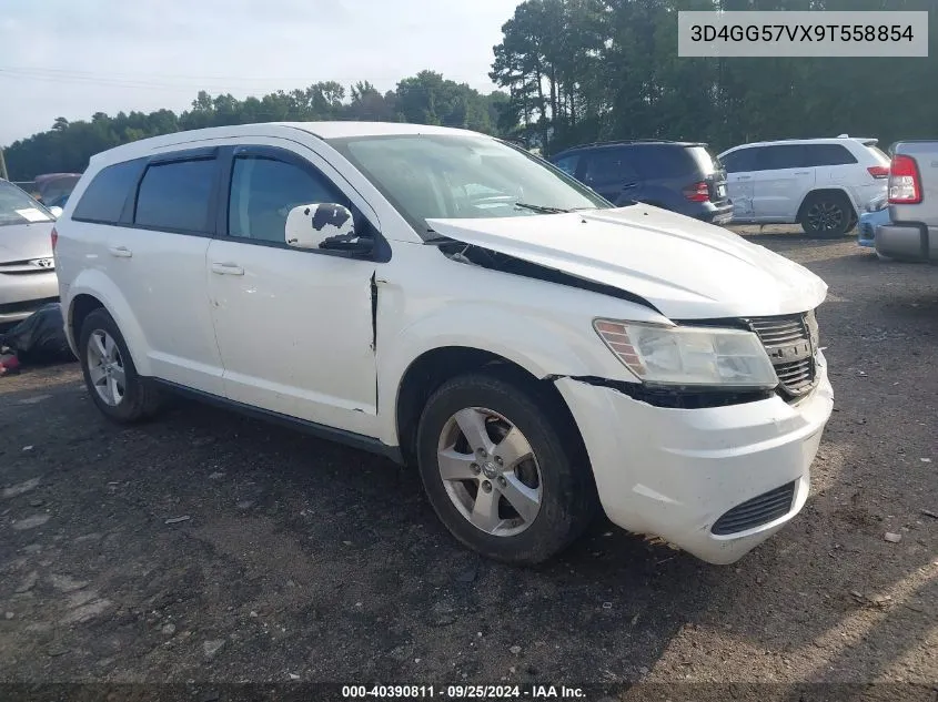 2009 Dodge Journey Sxt VIN: 3D4GG57VX9T558854 Lot: 40390811