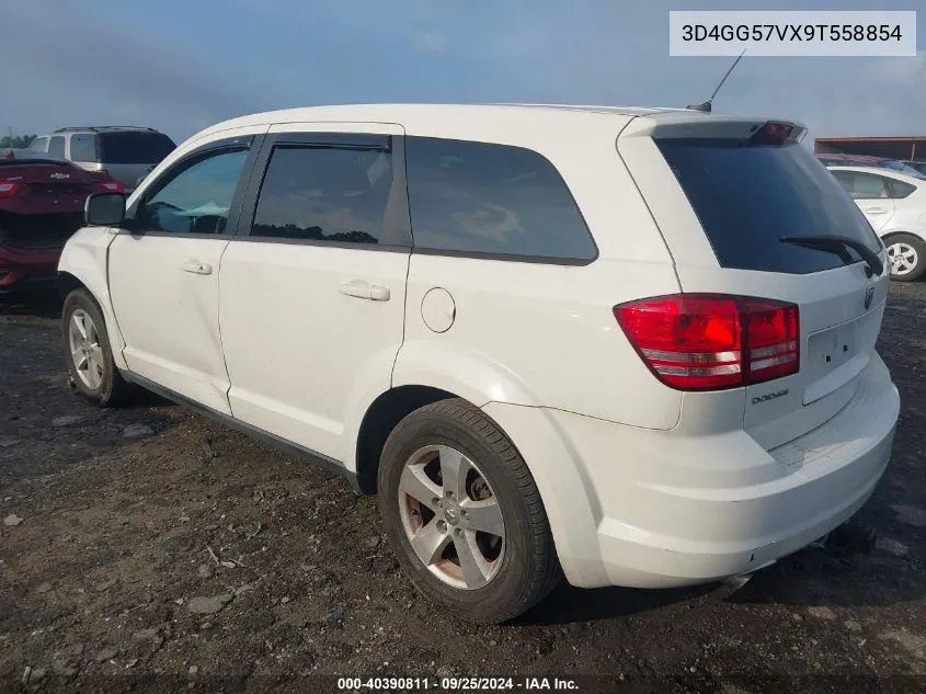 2009 Dodge Journey Sxt VIN: 3D4GG57VX9T558854 Lot: 40390811