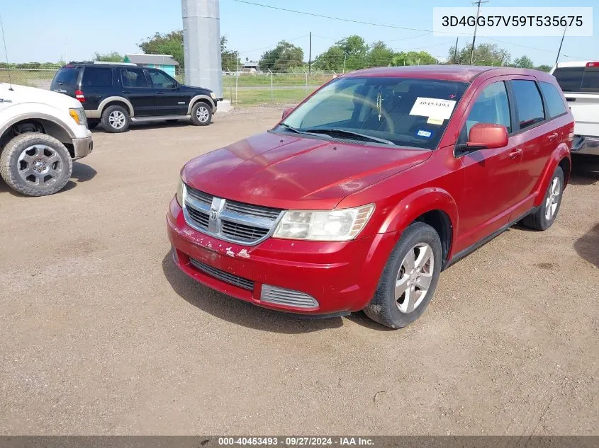 2009 Dodge Journey Sxt VIN: 3D4GG57V59T535675 Lot: 40453493