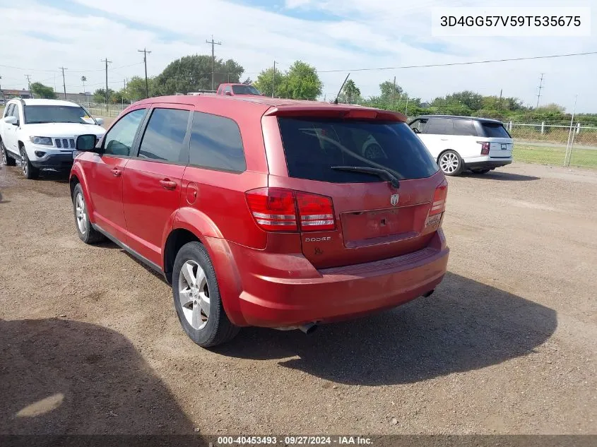 2009 Dodge Journey Sxt VIN: 3D4GG57V59T535675 Lot: 40453493