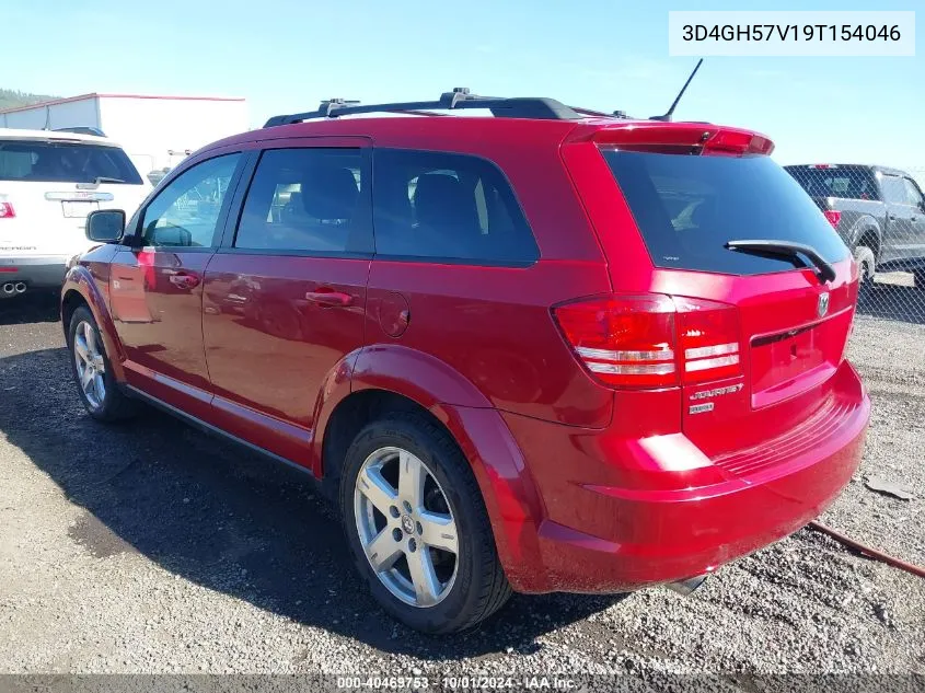 2009 Dodge Journey Sxt VIN: 3D4GH57V19T154046 Lot: 40469753