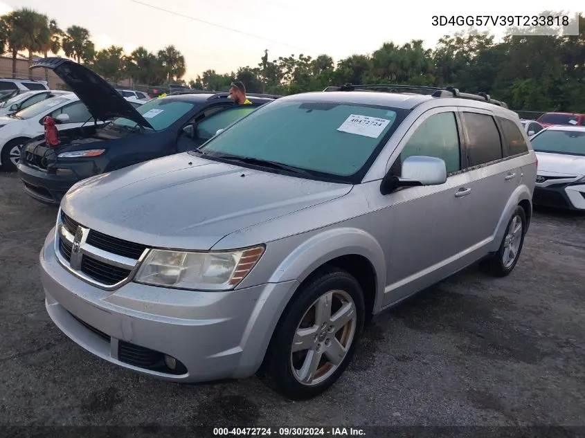 2009 Dodge Journey Sxt VIN: 3D4GG57V39T233818 Lot: 40472724