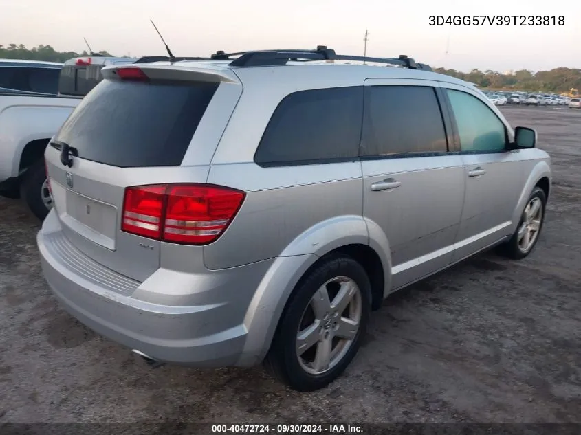 2009 Dodge Journey Sxt VIN: 3D4GG57V39T233818 Lot: 40472724