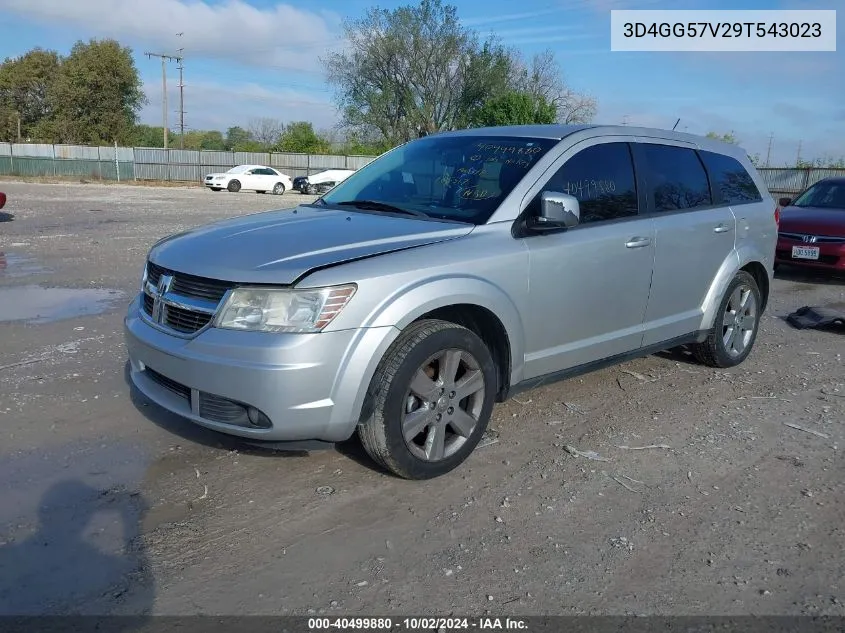 2009 Dodge Journey Sxt VIN: 3D4GG57V29T543023 Lot: 40499880